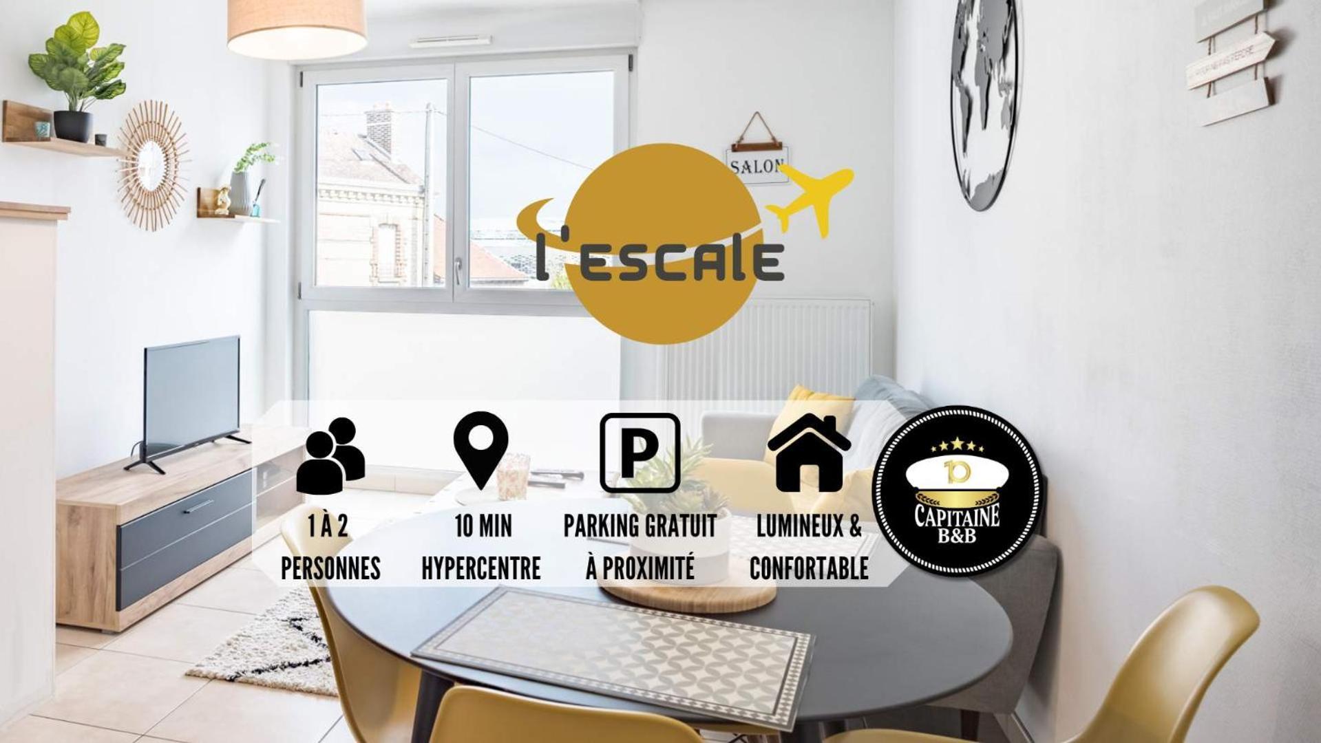 L'Escale - Lumiere Et Confort - Prox. Hypercentre Apartment Троа Екстериор снимка